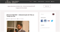 Desktop Screenshot of iasdsobradinho.org.br
